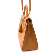 Very Rare Hermes Kelly 32 Natural Sable Chamonix GHW + Strap