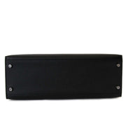 Hermès Kelly 32 Sellier Black Epsom PHW for the best price