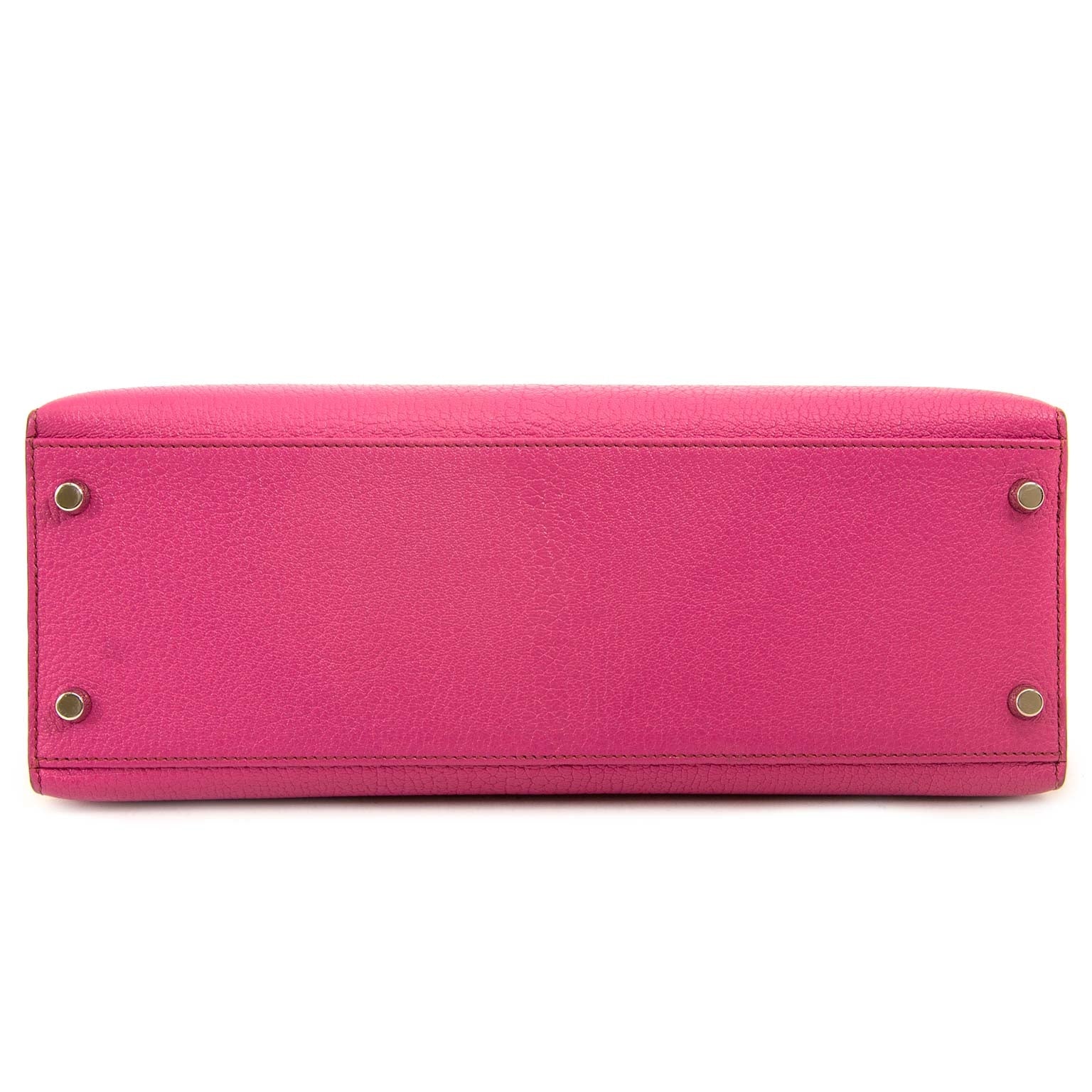 Hermès Kelly 32 Chèvre de Coromandel Sellier Fuchsia PHW very exclusive available online
