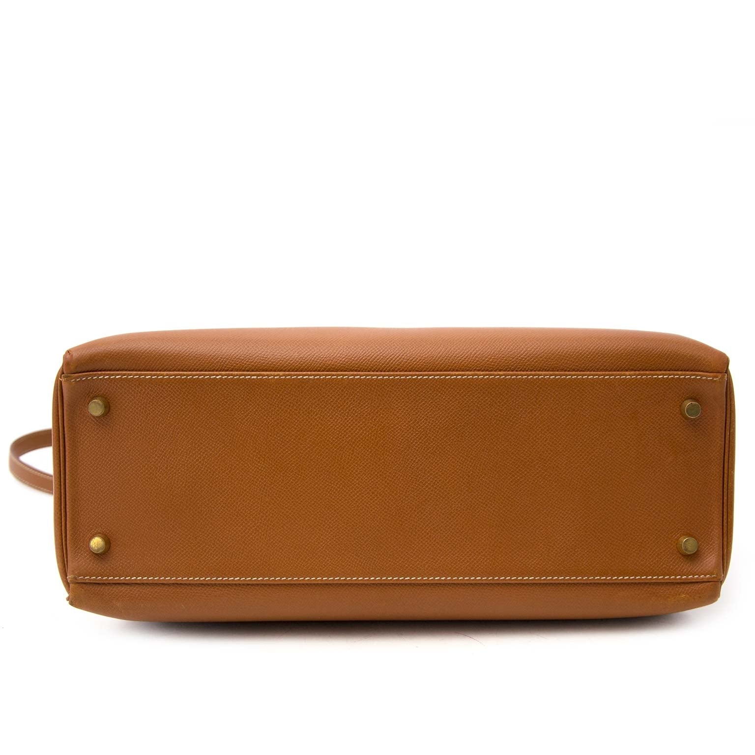 Hermès Kelly 35 Courchevel Gold GHW