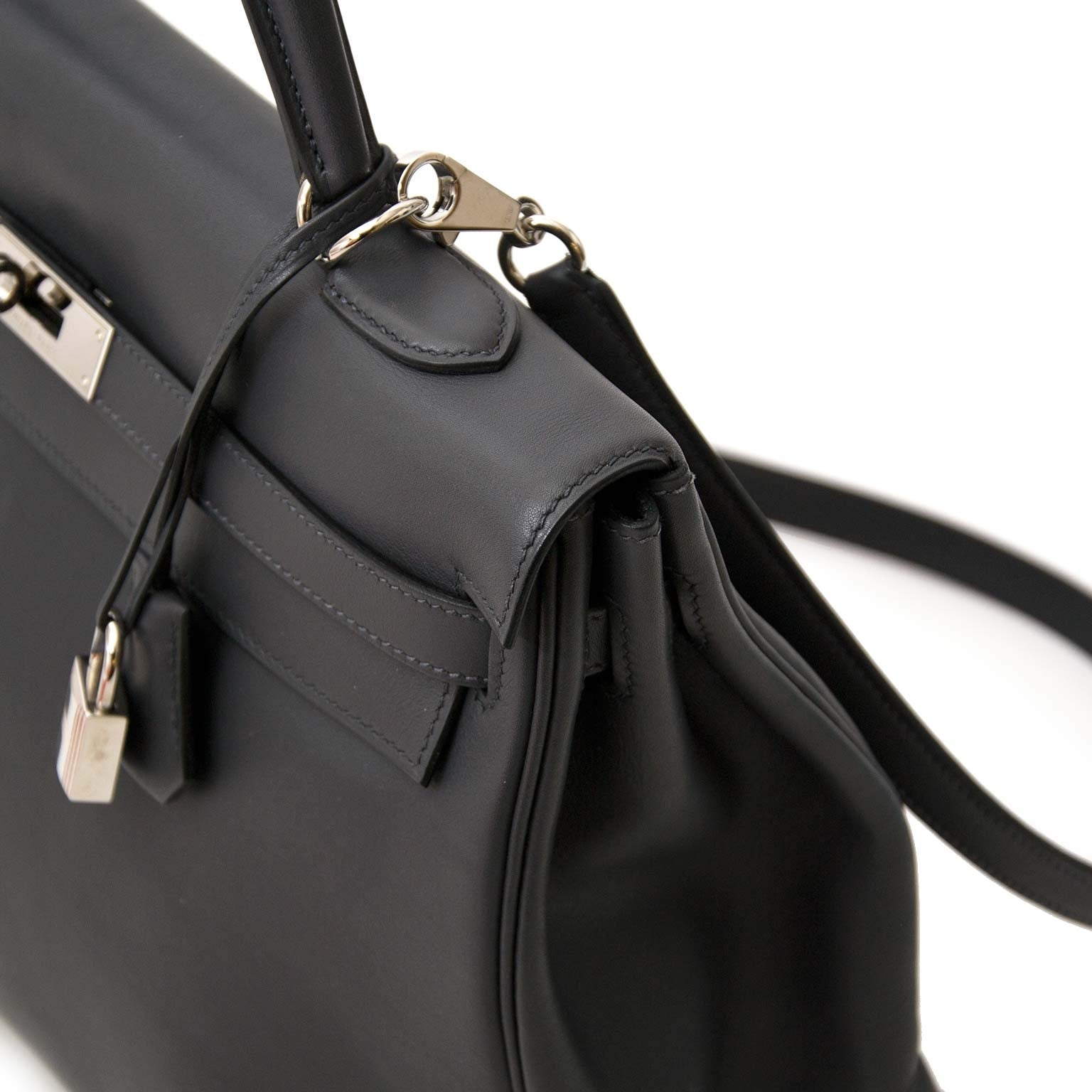 authentic Hermes Kelly 35 Retourne Ardoise Swift PHW online kopen aan de beste prijs authentic Hermes Kelly 35 Retourne Ardoise Swift PHW online at the best price