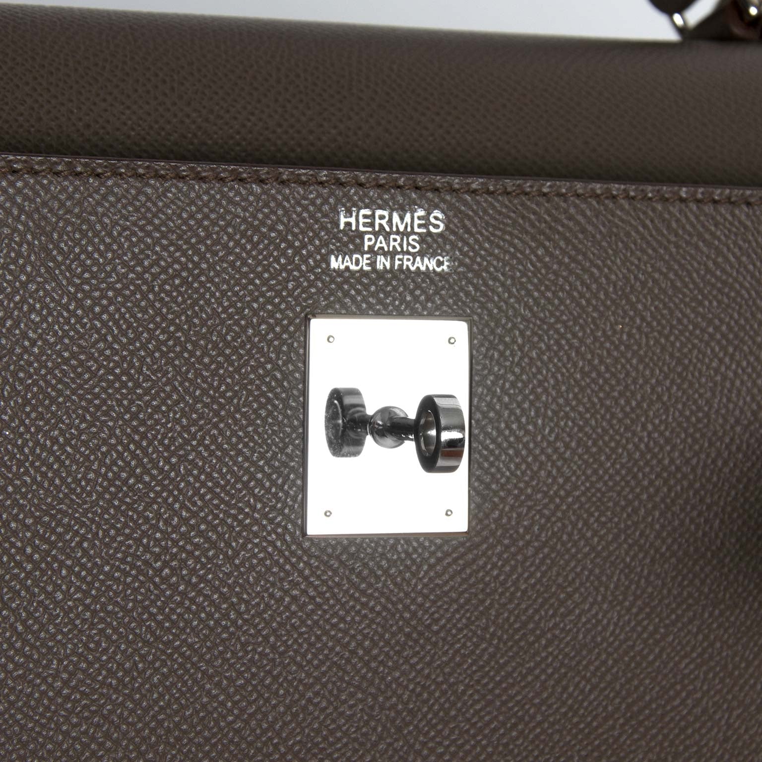 Are you looking for an authentic Hermès Kelly 40 Sellier Epsom PHW? Buy and sell with labellov