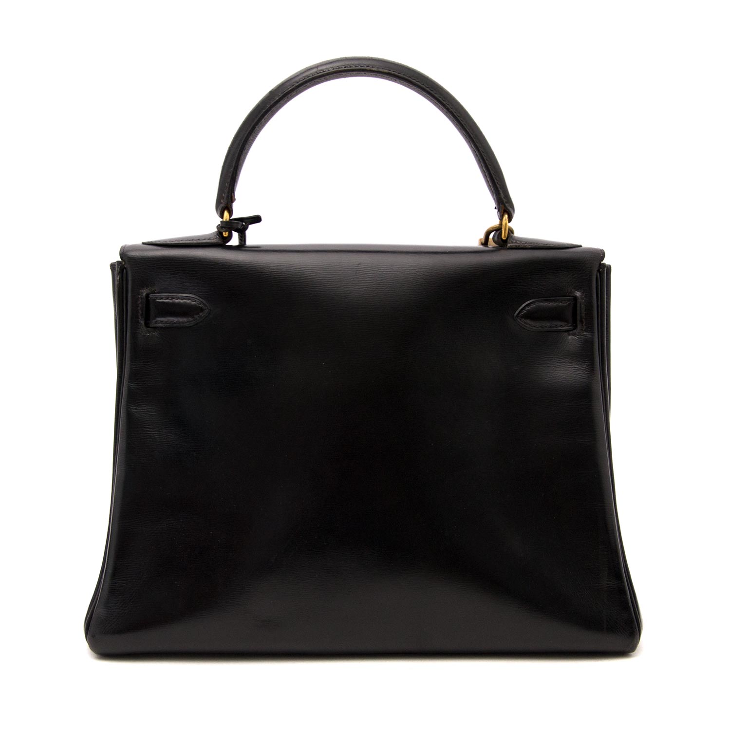 Koop en verkoop uw designer handtassen tegen de beste prijs bij labellov.com hermes kelly 28 Boxcalf black