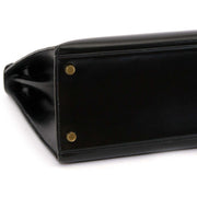 Hermès Kelly 32 Black Box Calf GHW te koop bij Labellov