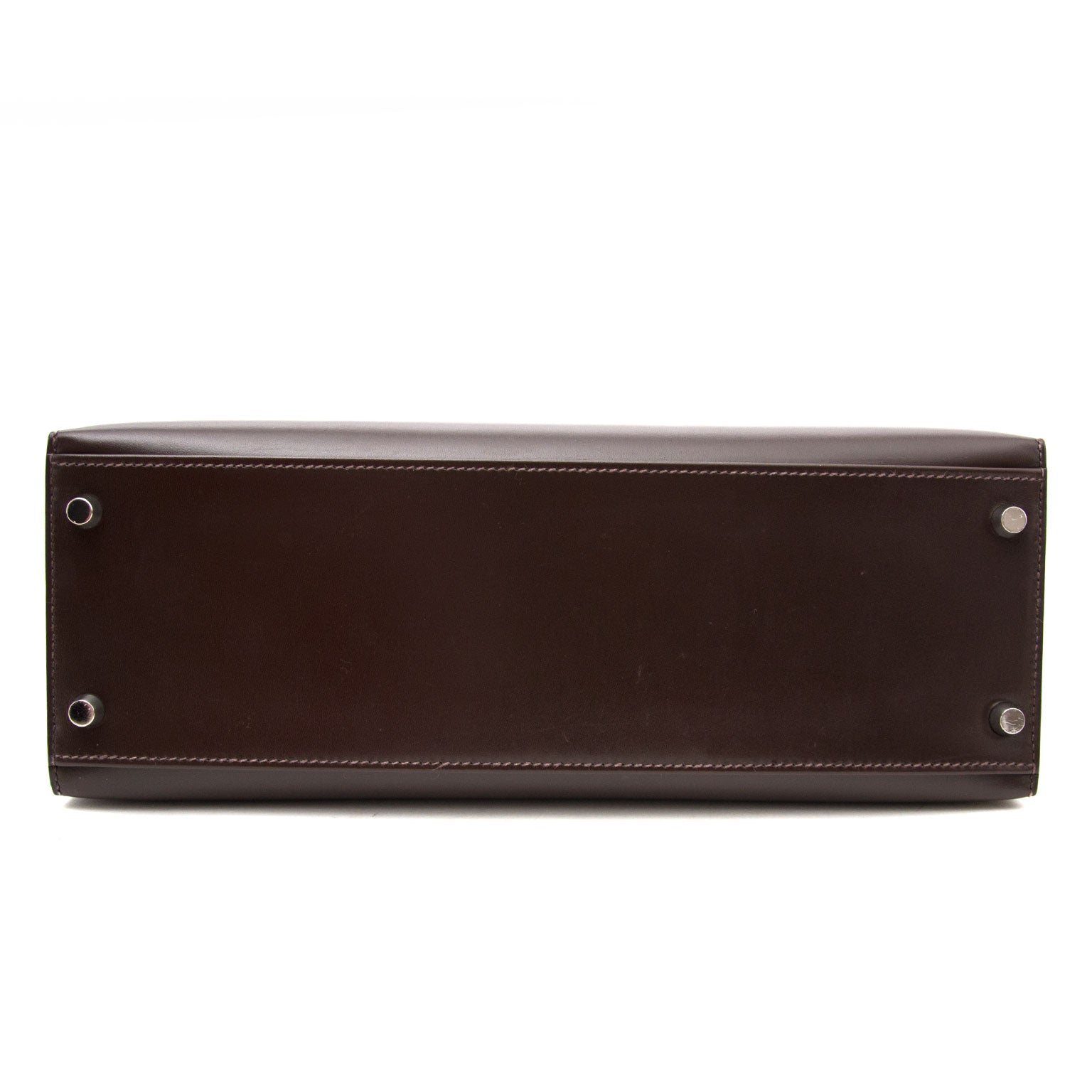 Acheter un Hermes Kelly Chocolate 32 + Strap chez Labellov