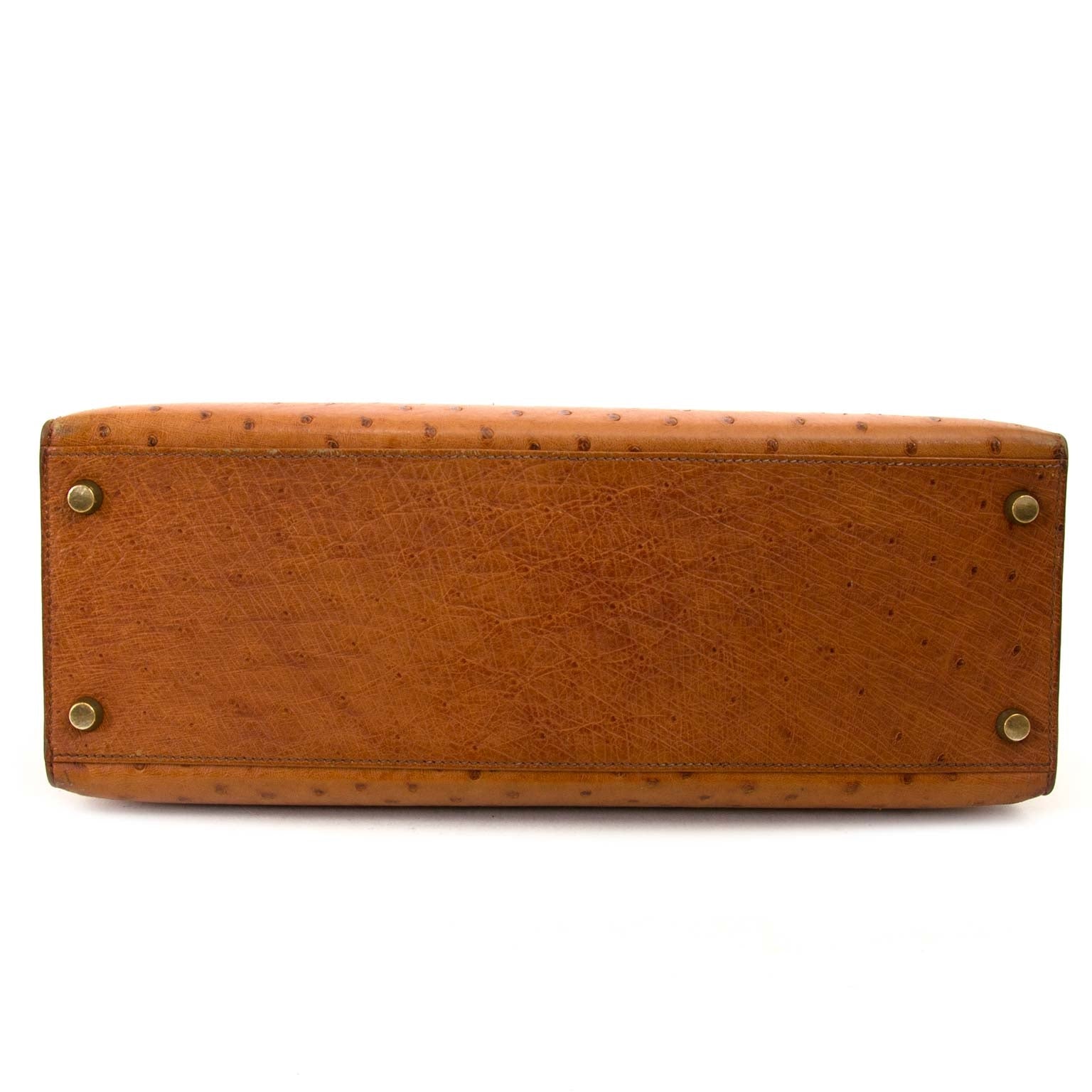 koop en verkoop uw authentieke designer Hermès Kelly Ostrich 32 GHW