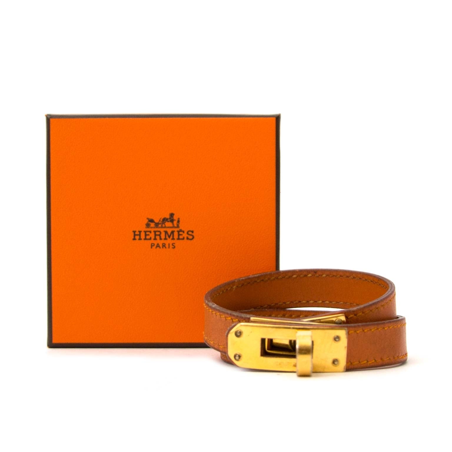 koop authentieke hermès kelly double tour armbanden bij labellov vintage mode webshop belgië