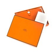 koop Hermès Portefeuille Dogon Duo Veau Swift Orange en betaal veilig online bij labellov.com
