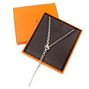 acheter en ligne chez labellov.com pour le meuilleur prix Hermes crescendo argent silver necklace
