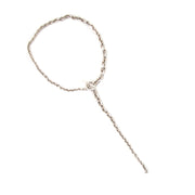 Hermes Crescendo silver necklace now online at labellov.com for the best price