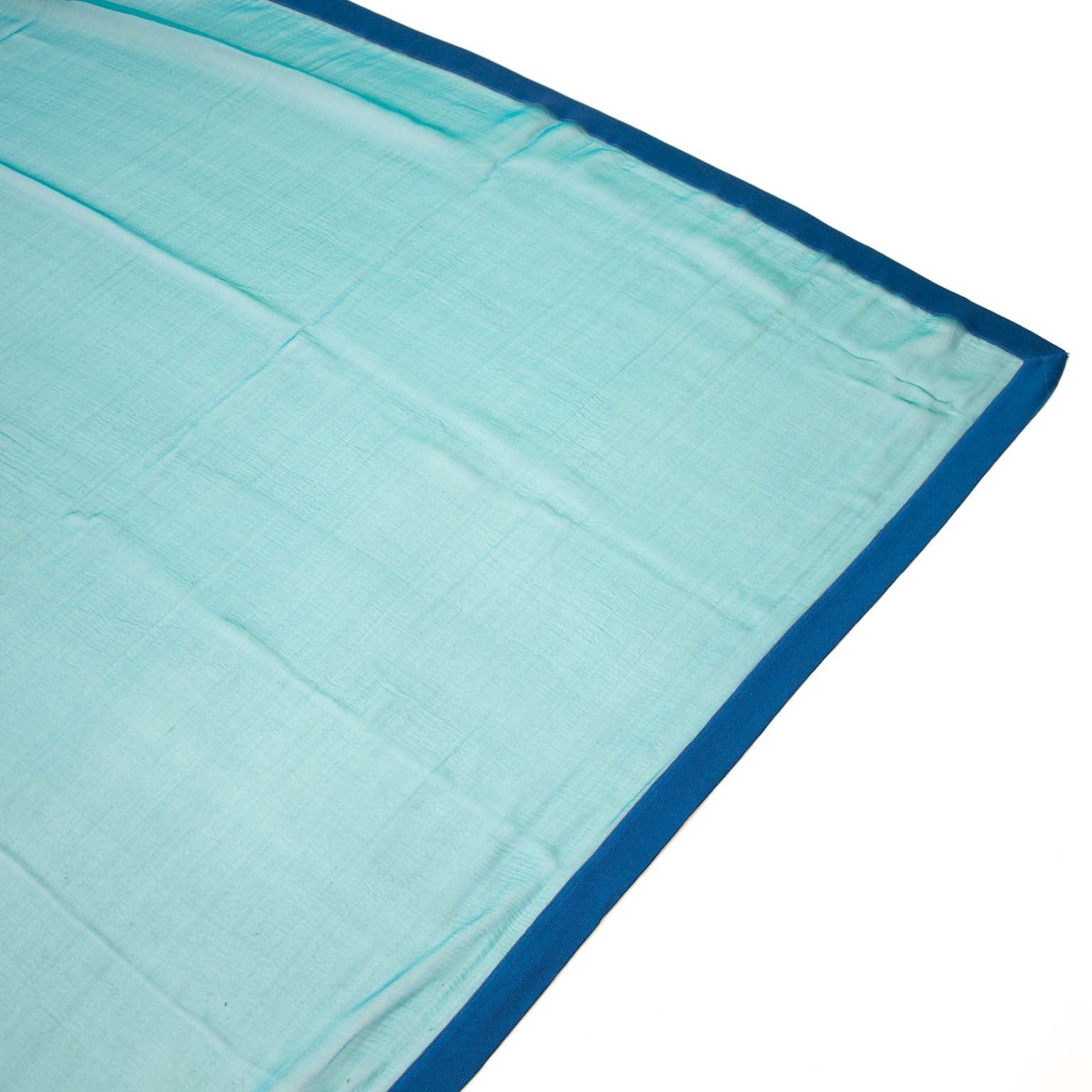 Koop hermès blauw mousseline sjaal nu online bij labellov vintage mode webshop belgië