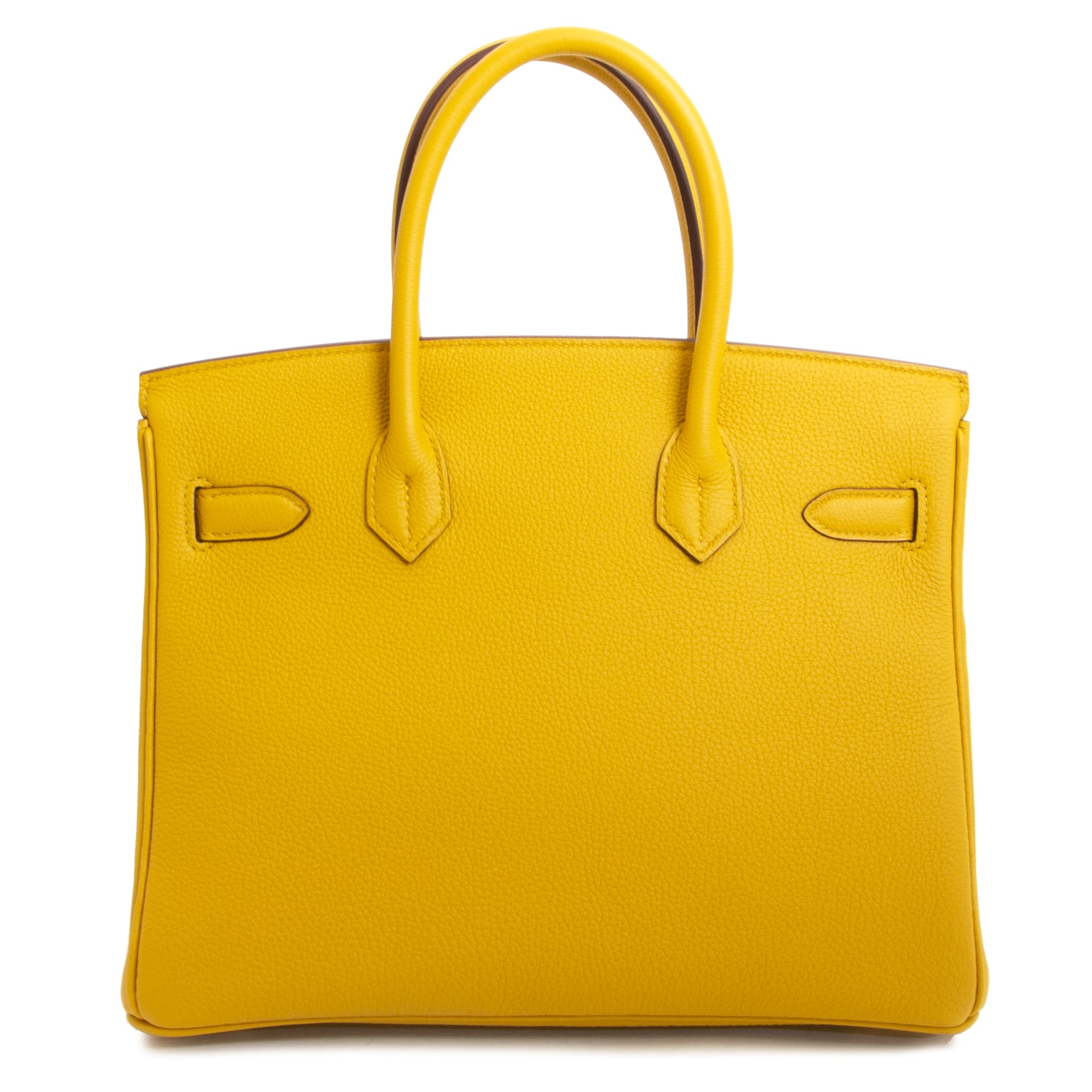shop safe online your Never Used Hermes Birkin 30 Jaune Ambre Togo GHW