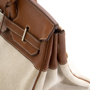 Hermès Birkin 35 Barenia & Toile Naturel te koop bij Labellov