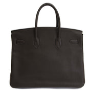 labellov.com de plaats voor al uw online shopping en designer tassen en accessoires zoals deze Hermès Birkin 35 Togo Chocolat PHW