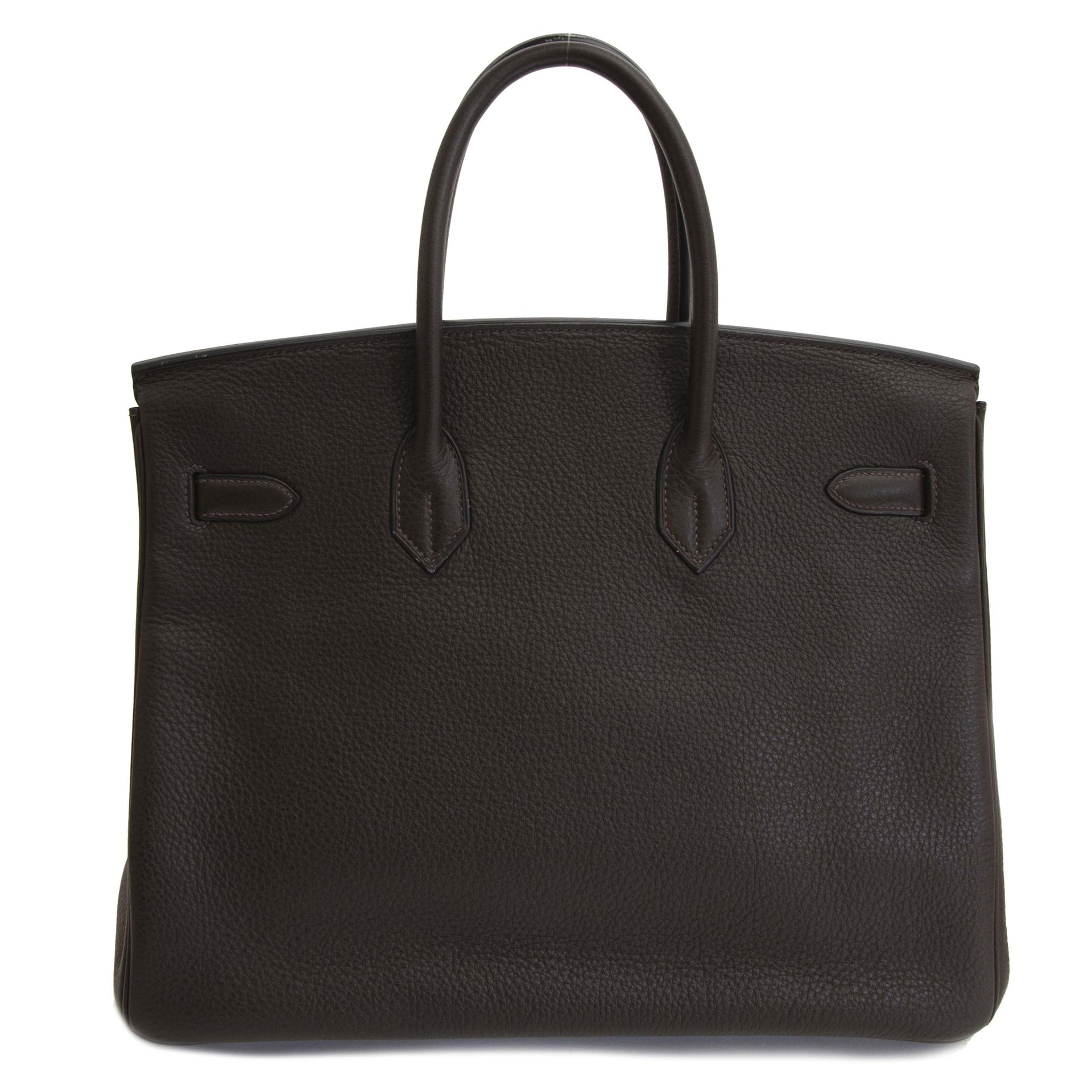 labellov.com de plaats voor al uw online shopping en designer tassen en accessoires zoals deze Hermès Birkin 35 Togo Chocolat PHW
