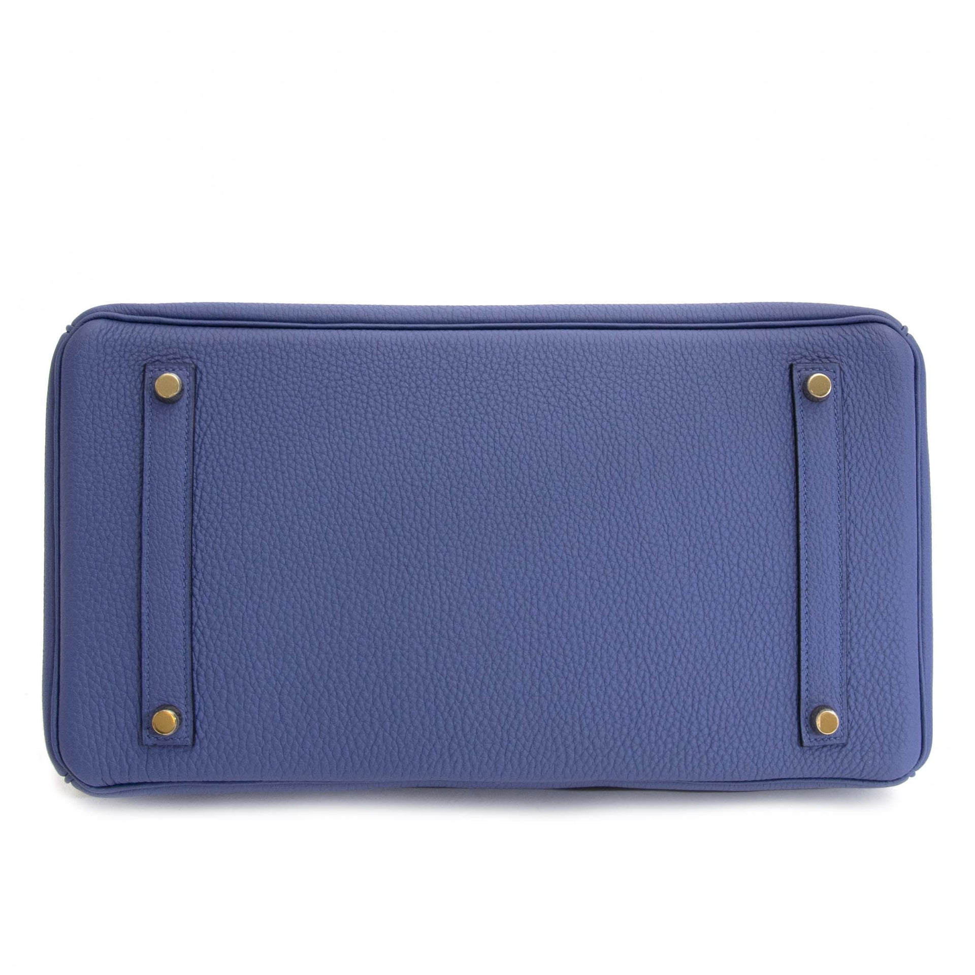 Hermès Birkin 35 Togo Bleu Brighton GHW is online now at labellov.com shop safe online and skip the waitinglust