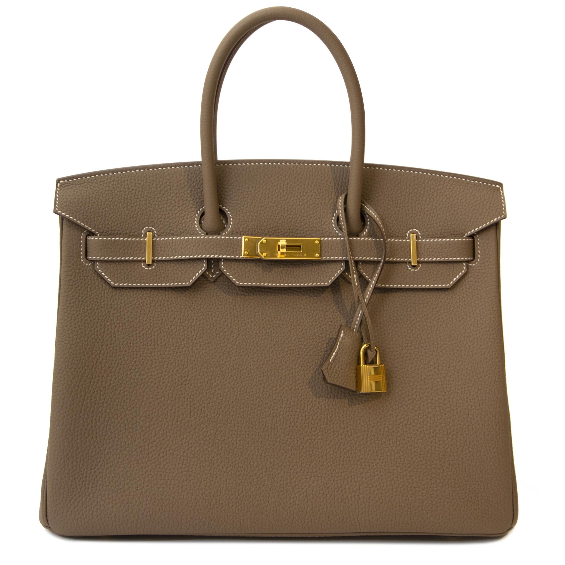 Hermès Birkin 35 Etoupe Togo GHW for the best price at Labellov secondhand luxury