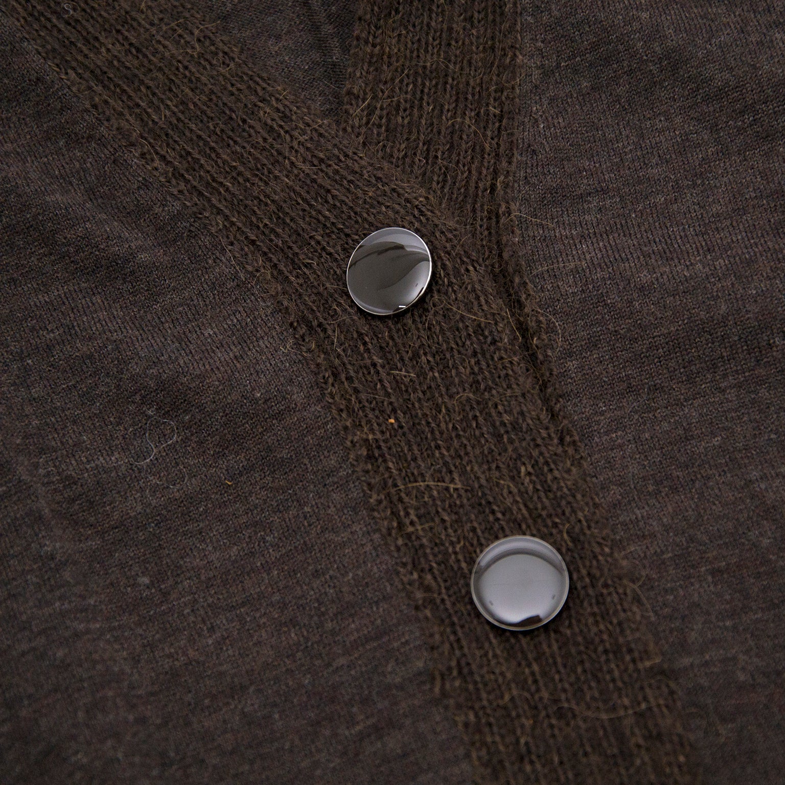 hermès brown wool alpaca cardigan online at labellov.com for the best price