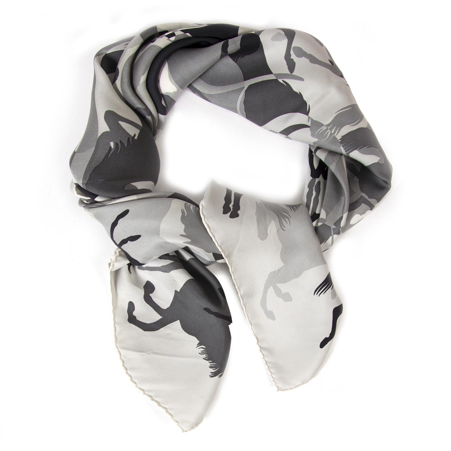 Hermès Carré Silk Scarf ' Ex Libris En Camouflage'