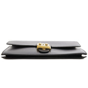 Hermes Black Box Calf Pochette Jet