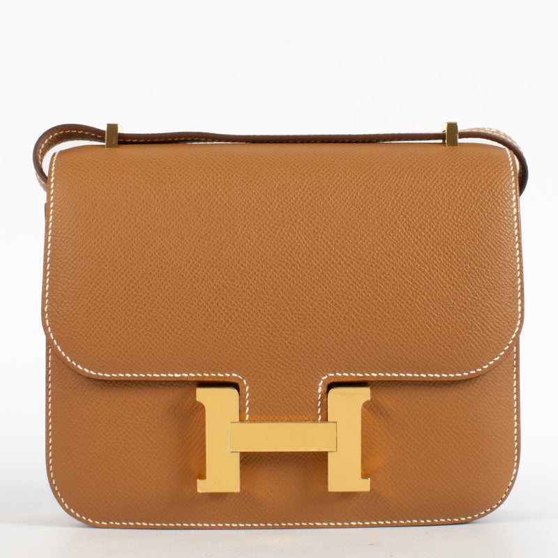 Hermès Constance Mini Gold Epsom GHW
