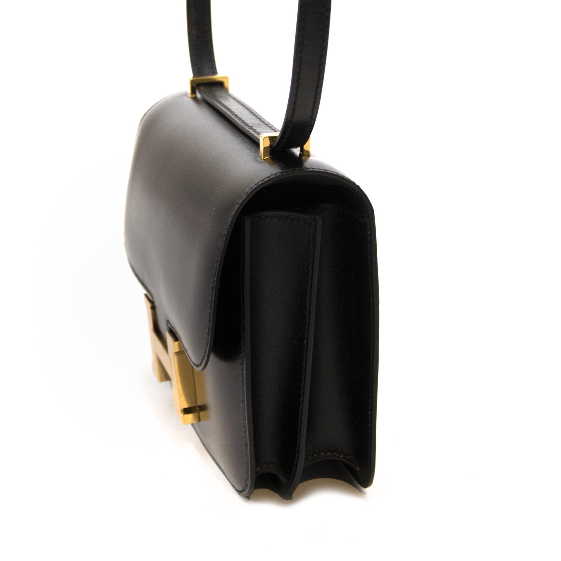 Buy and sell your 100% authentic Hermès Constance III Mini Veau Box Black for the best price