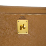 labellov.com, de online webshop voor al uw hermes tassen Hermès Kelly 32 Veau Ardennes Natural Color