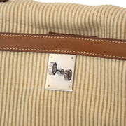 Tweedehands designer vintage kopen bij Labellov Hermès Kelly 35 Barenia Striped Crinoline PHW