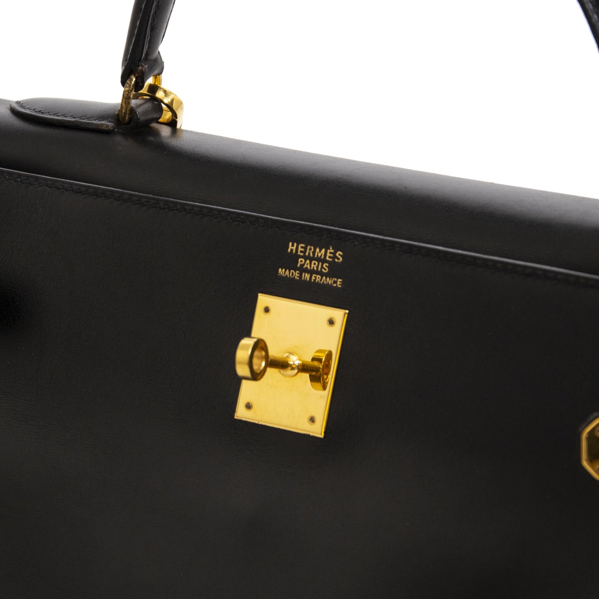 Looking for an authentic Hermès Kelly 35cm Black Box Calf Leather?