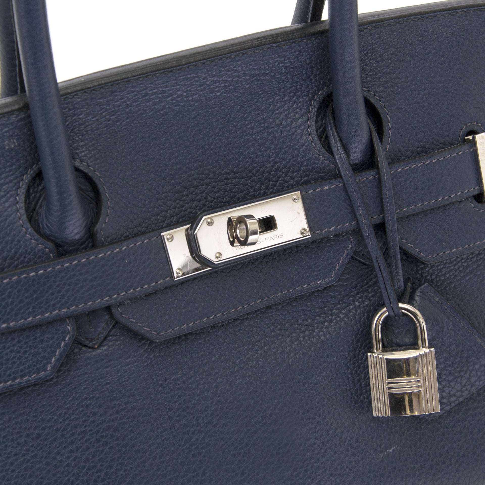 Hermès Birkin 42cm Midnight Blue JPG Bag te koop exclusief bij Labellov