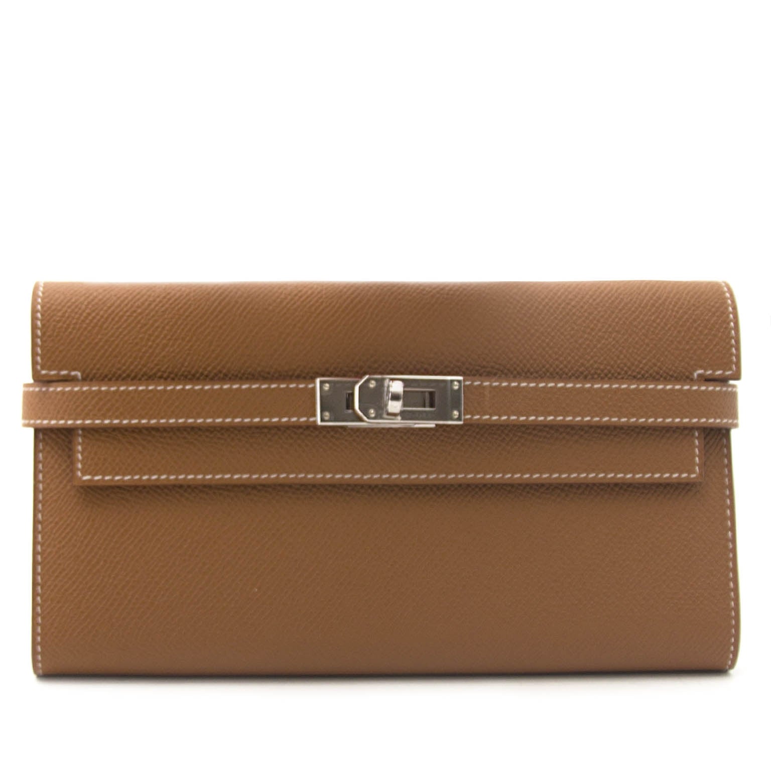 shop safe online secondhand Never Used Hermès Kelly Classic Epsom Wallet