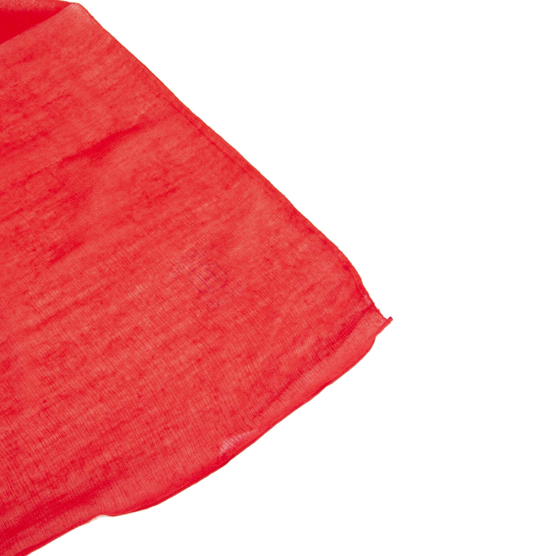 Hermès Red Cashmere And Silk Scarf