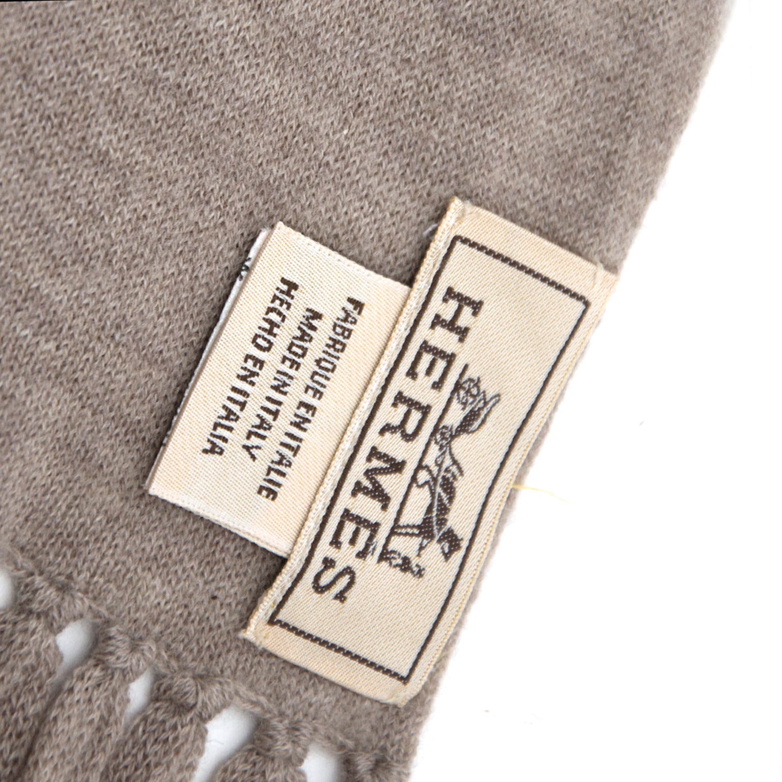 Acheter un Hermes Taupe 100% Cashmere en ligne