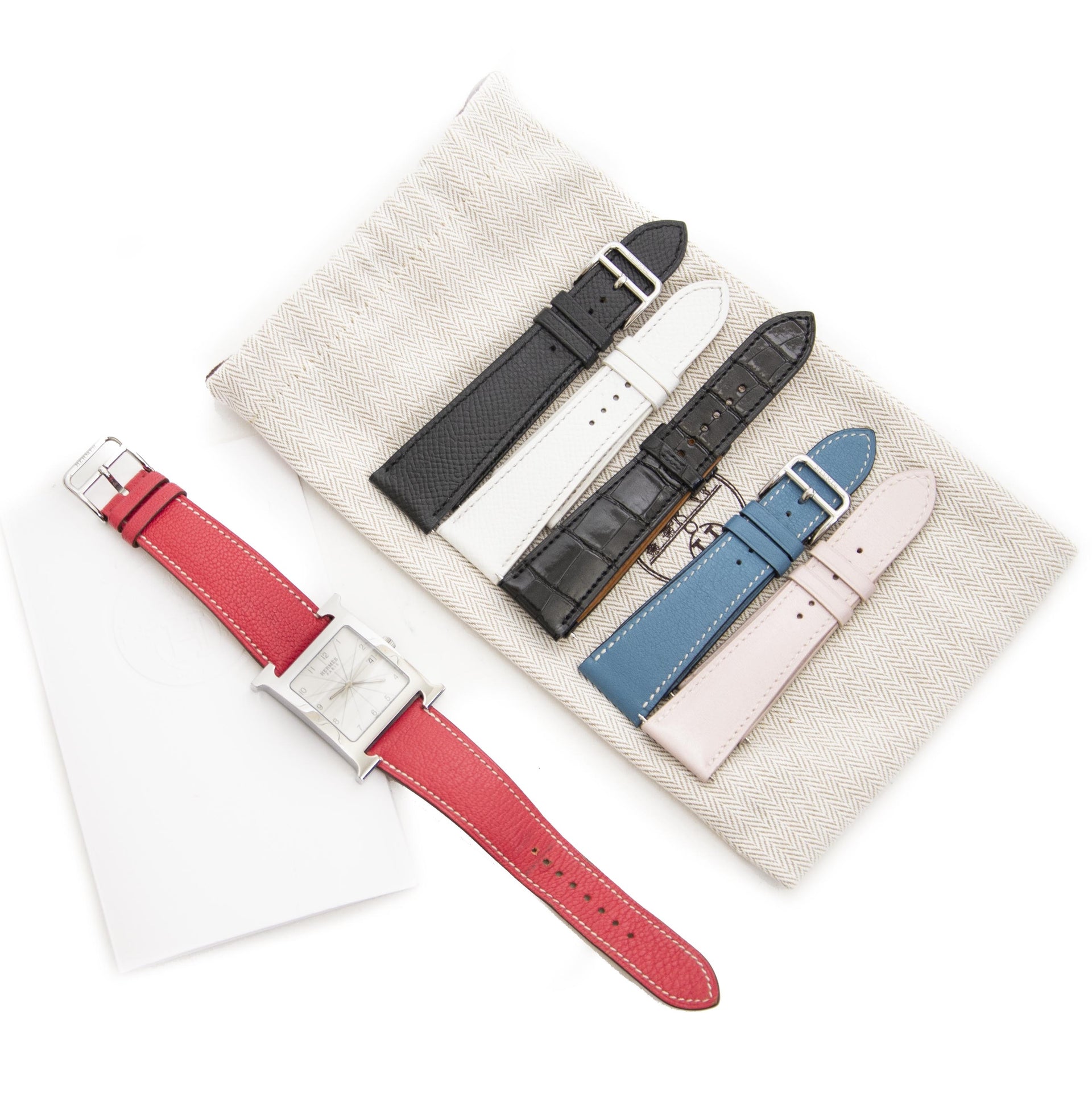 koop veilig online tegen de beste prijs Hermes Heure H 30.5 + 5 Straps