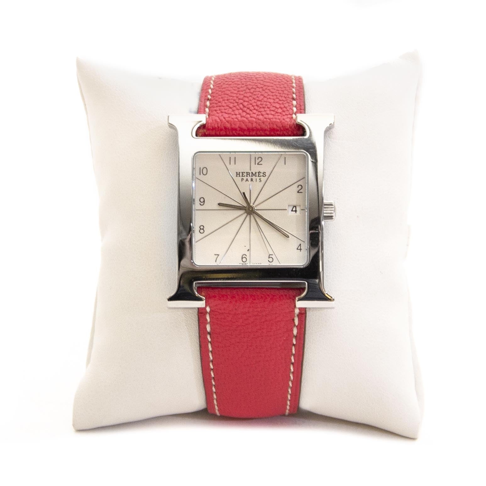 acheter en linge seocnde main Hermes Heure H 30.5 + 5 Straps