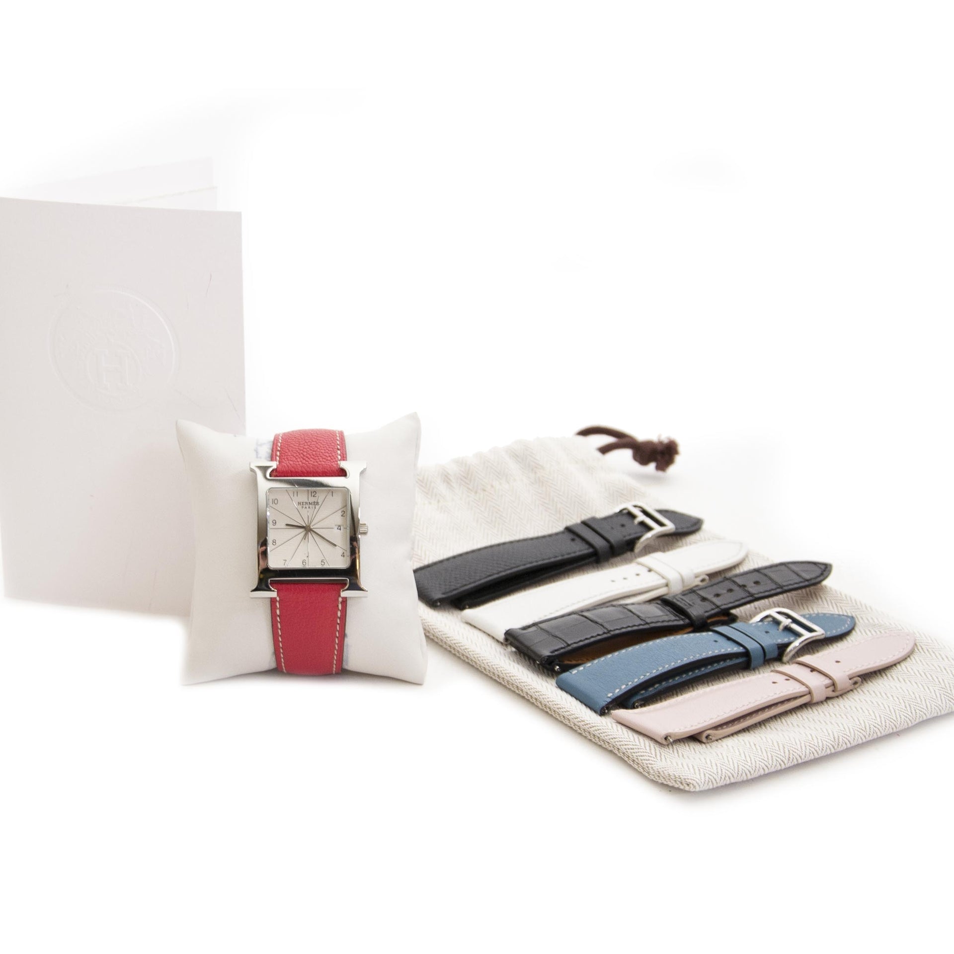 shop safe online your secondhand Hermes Heure H 30.5 + 5 Straps