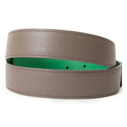 Hermès Belt Bambou/Etain in Swift/Epsom leather
