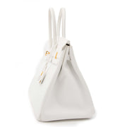 worldwide shipping skip the waitinglist Hard To Find Hermes White Epsom Birkin 35 GHW