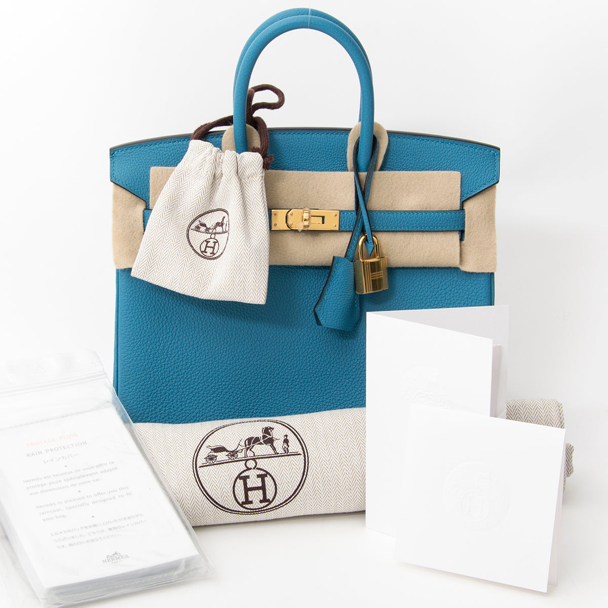 Hermes Birkin 25 cm turquoise togo online at e shop LabellOV Antwerp Belgium