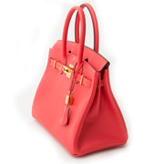 buy safe online second designer koop veilg onlin eaan de beste prijs designer Hermes Birkin 30 Epsom Rose Jaipur aan de beste prijs