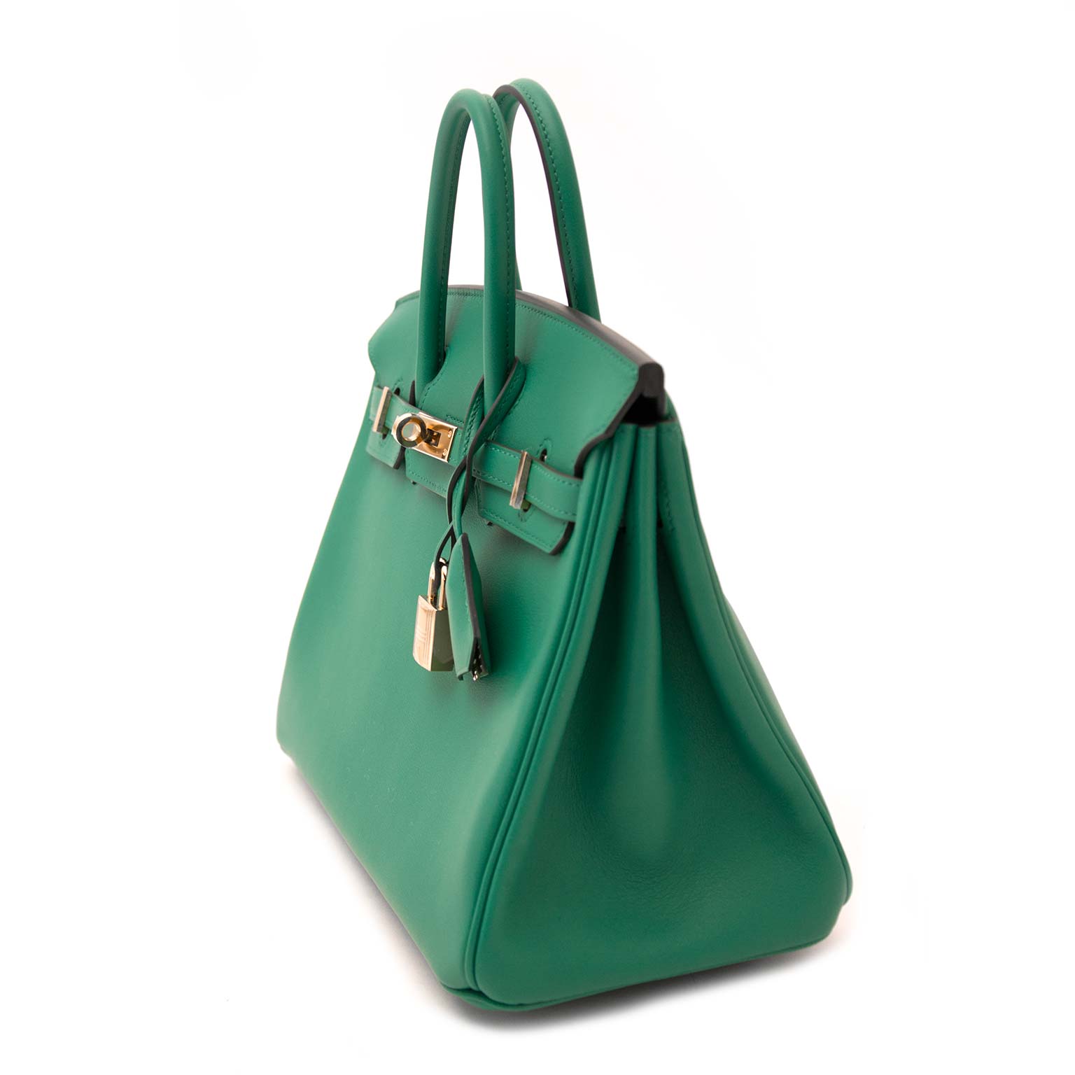 Exclusive an very rare Hermès Birkin 25 Vert Vertigo Swift GHW