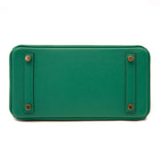 Buy and sell your precious Hermès Birkin 25 Vert Vertigo Swift GHW
