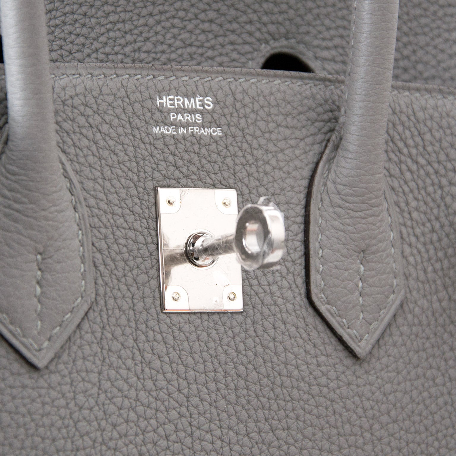 worldwide shipping luxury acheter en ligne comme neuf sac a main Brand New Birkin 25 Gris Mouette Togo PHW