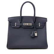 Prachtige it bag Hermès Birkin 30 Bleu Nuit Togo te koop in Antwerpen bij LabelLOV of online op www.labellov.com.
