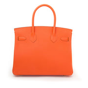 shop your designer luxury secondhand rare Brand New Hermes Birkin 30 Feu Epsom GHW