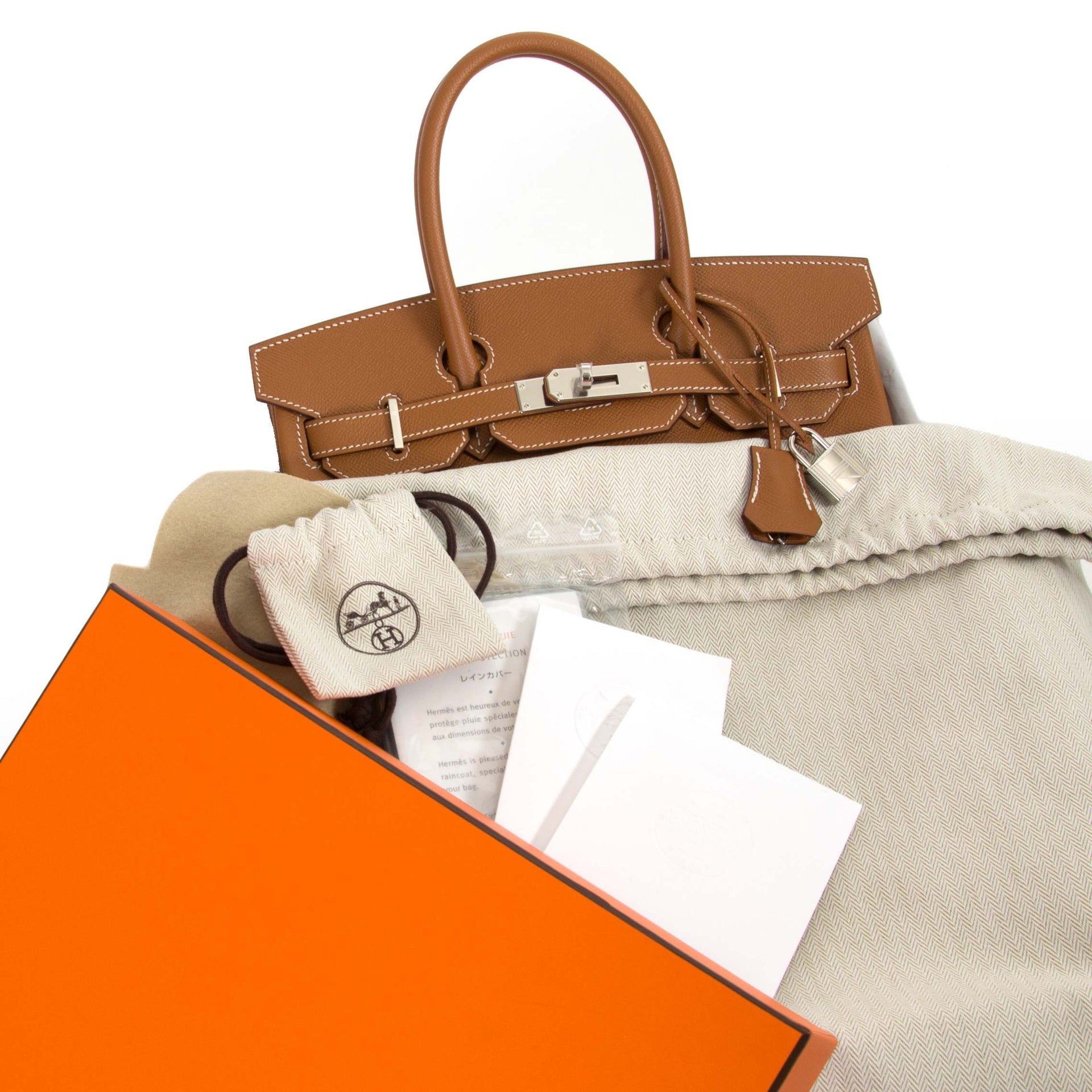 Achetez Hermès Birkin 30 Epsom Gold PHW pour le meilleur prix chez Labellov