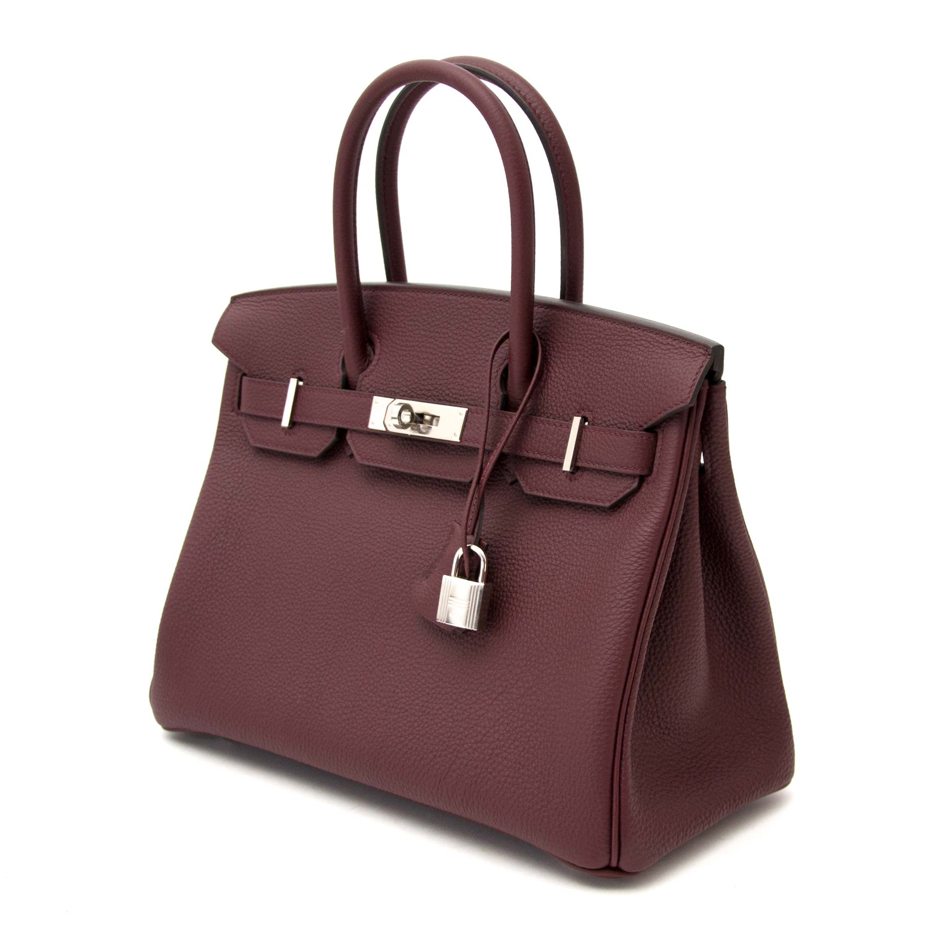 hermes birkin 30 togo bordeaux phw nu online bij labellov.com 100% authentiek