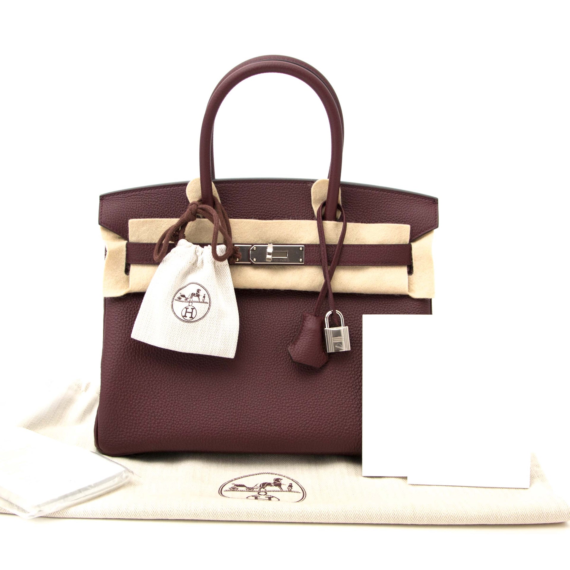 buy safe and secure online at labellov.com for the best price hermes birkin 30 togo bordeaux