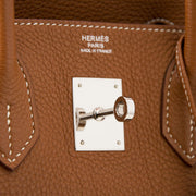 Labellov.com de online tweedehands webshop voor designer handtassen en accessoires. Hermes Birkin 30cm Togo Doublure PHW
