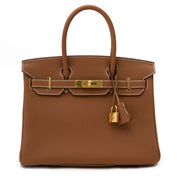 hermes birkin 30 togo gold ghw nu online bij labellov.com